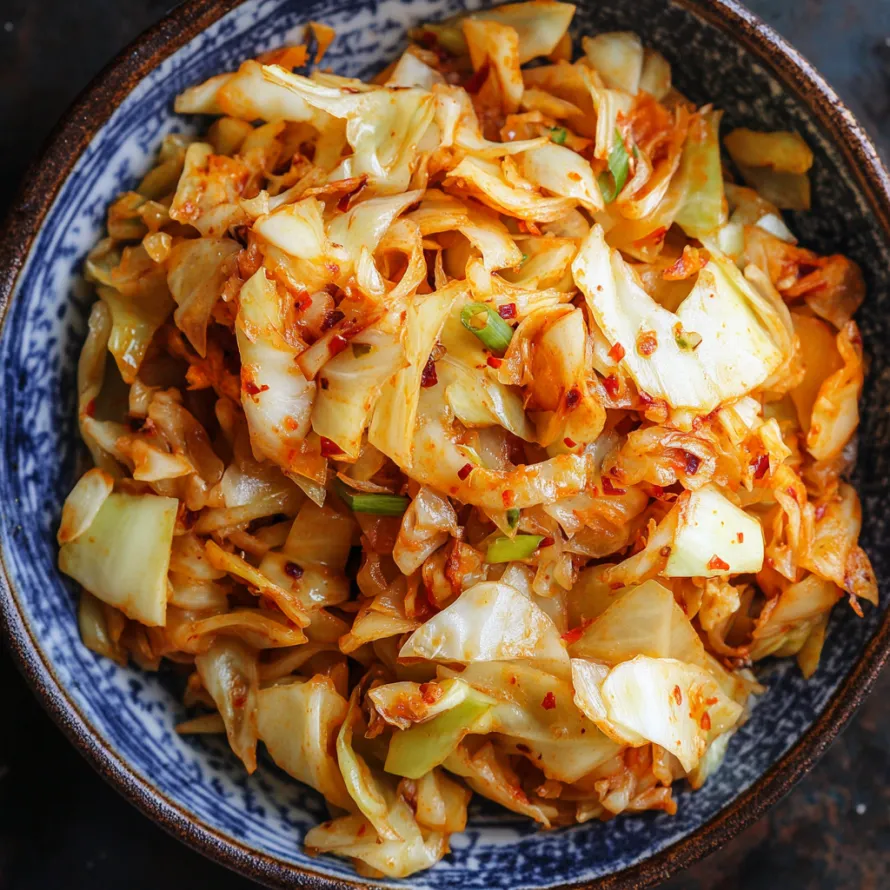 Healthy Spicy Cabbage: Gluten-Free & Vegan-Friendly Side